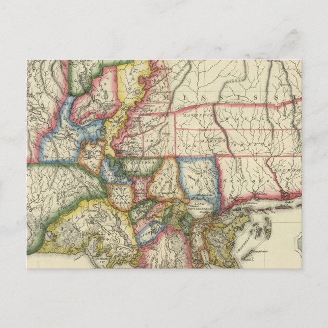 Louisiana 7 postkarte (Vorderseite)