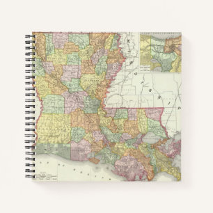 Louisiana 8 notizbuch