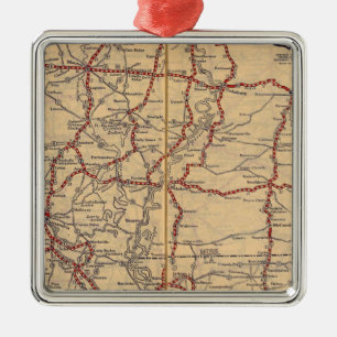 Louisiana 9 silbernes ornament