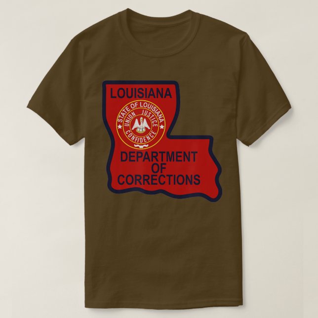 Louisiana Abteilung für Korrekturen  T-Shirt (Design vorne)