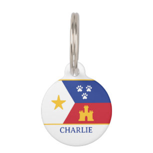 LOUISIANA ACADIAN FLAG HAUSTIERMARKE