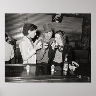 Louisiana Bar, 1938. Vintages Foto Poster