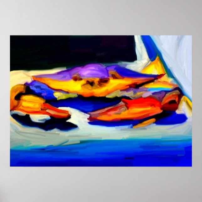 Louisiana Blue Crab Poster (Vorne)