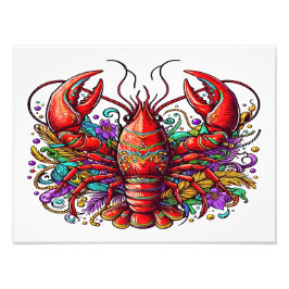 Louisiana Crawfish Fotodruck