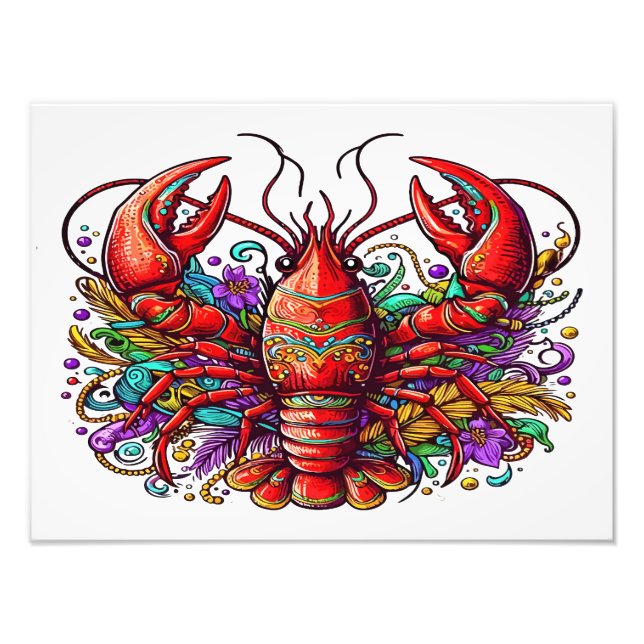 Louisiana Crawfish Fotodruck (Vorne)