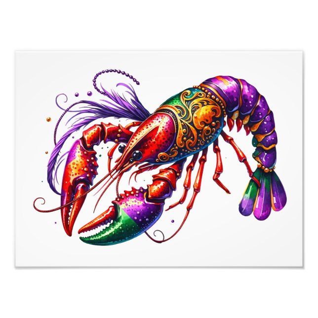 Louisiana Crawfish Fotodruck (Vorne)
