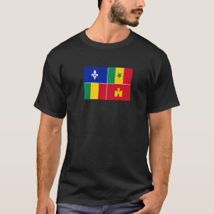 Louisiana Creole Flag T-Shirt