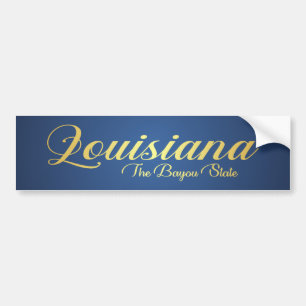 Louisiana (dekorativ) autoaufkleber