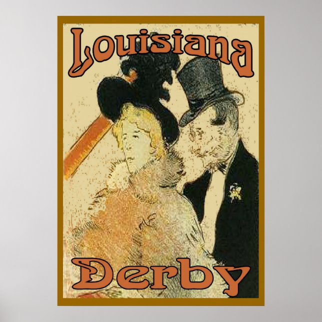 Louisiana Derby Poster (Vorne)
