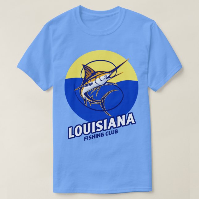 Louisiana Fishing TShirt (Design vorne)