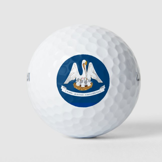 LOUISIANA FLAG GOLFBALL (Vorderseite)