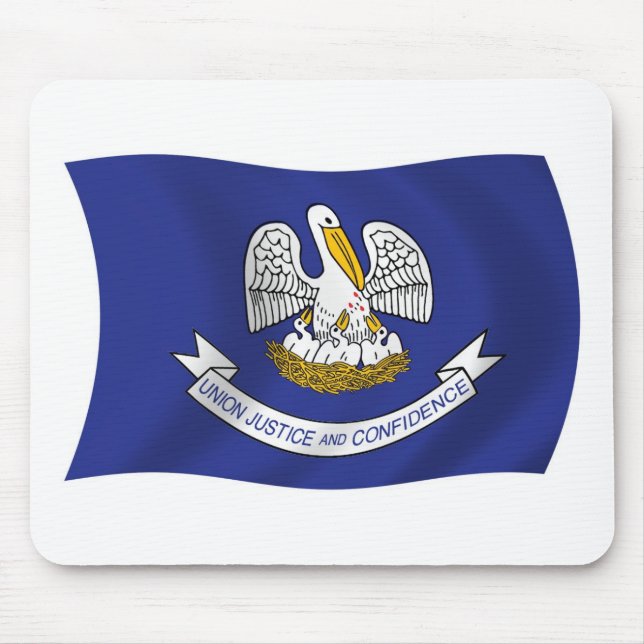 Louisiana Flag Mousepad (Vorne)