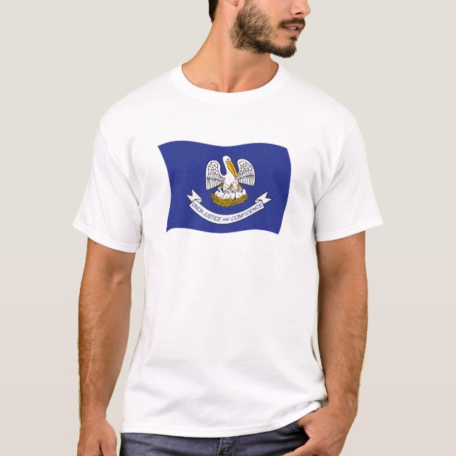Louisiana Flag Shirt (Vorderseite)