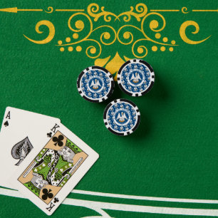 Louisiana-Flagge & Siegel, Flagge von Louisiana Pokerchips