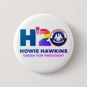 Louisiana für Howie Hawkins 2020 Button