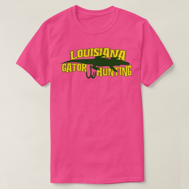 LOUISIANA GATOR JAGD TShirt (Design vorne)
