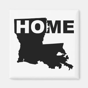 Louisiana-Heimat-Magnet für den Kühlschrank außerh Magnet