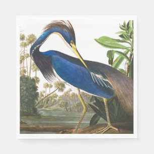 Louisiana Heron von John James Audubon Serviette