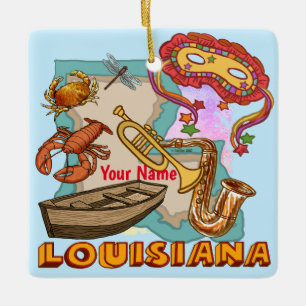 Louisiana Keramikornament