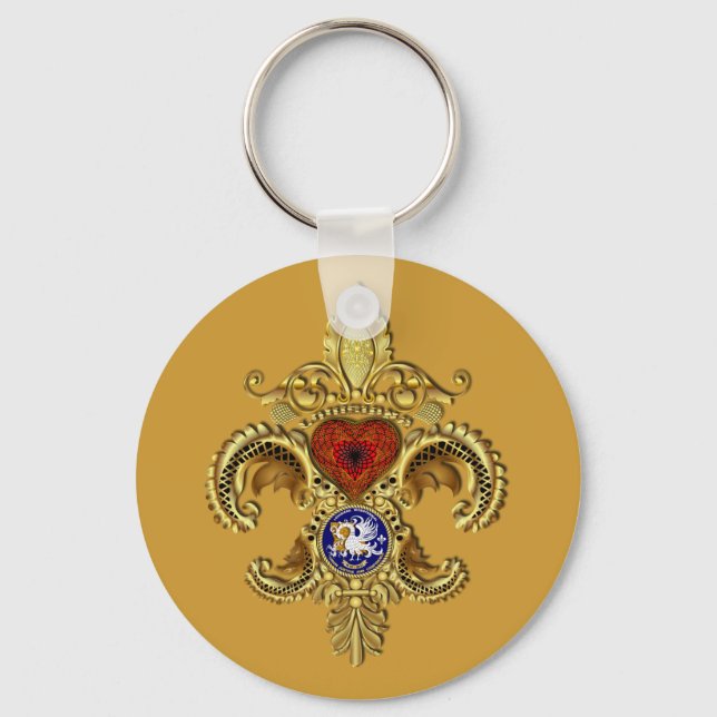 Louisiana Key Chain Classic Schlüsselanhänger (Vorderseite)