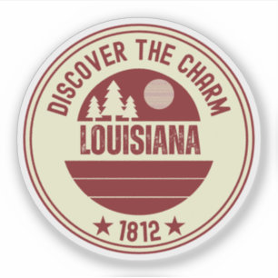 Louisiana Love - Cajun Country Geschenk Aufkleber