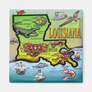 Louisiana Magnet