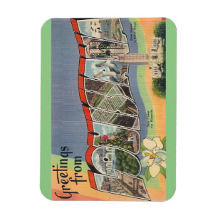 Louisiana-Magnet Magnet