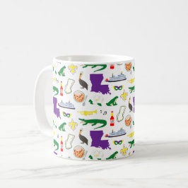 Louisiana New Orleans Mardie Gras Tasse