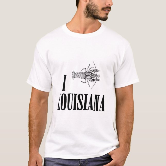 Louisiana-Panzerkrebse T-Shirt (Vorderseite)