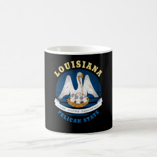 LOUISIANA PELICAN STAAT FLAG KAFFEETASSE