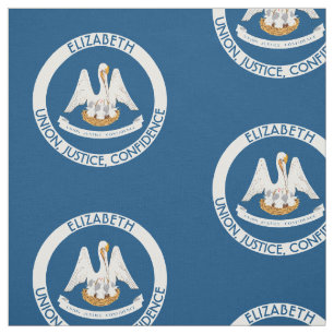 Louisiana-Pelikan-Staats-personalisierte Flagge Stoff