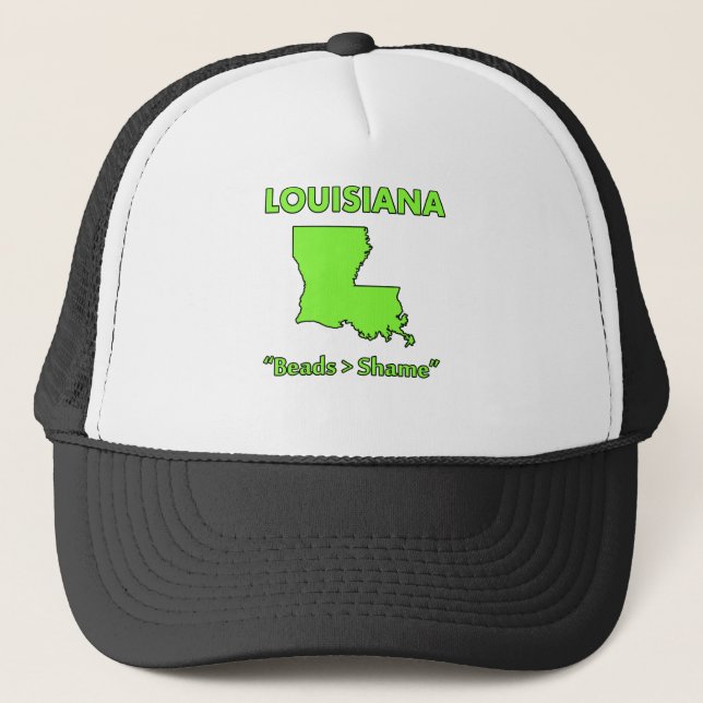 Louisiana - Perlen > Schade Truckerkappe (Vorderseite)