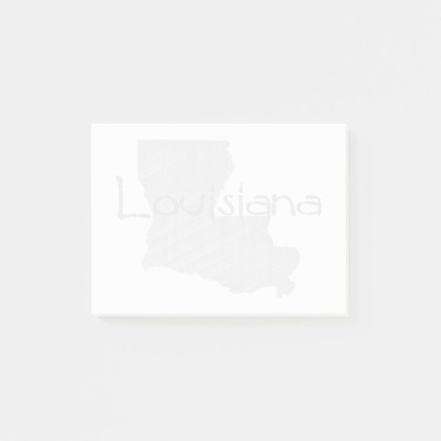 Louisiana Post-it Klebezettel (Vorderseite)