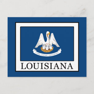 Louisiana Postkarte