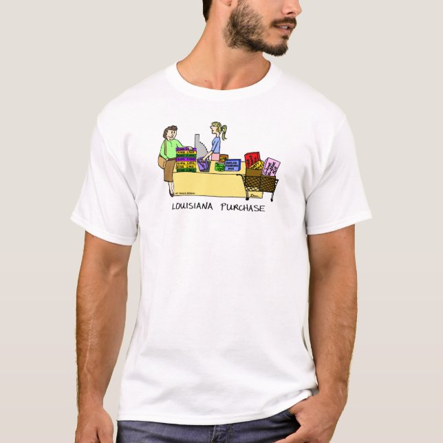 Louisiana Purchase Cartoon Shirt (Vorderseite)