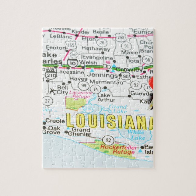 Louisiana Puzzle (Vertikal)
