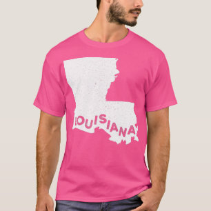 Louisiana Roots State Map Heim Liebe Stolz Geschen T-Shirt