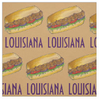 Louisiana Shrimp Po'Boy New Orleans Sandwich