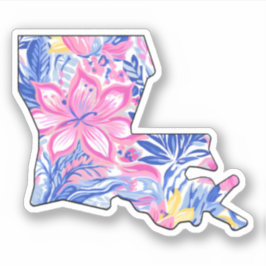 Louisiana - Sommeraufkleber - Lilly Inspiriert Aufkleber