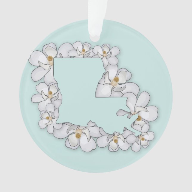 Louisiana Staat Blume Ornament (Vorderseite)