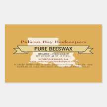 Louisiana Staat Honey Product Rectangle Stickers