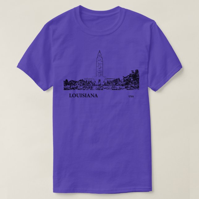 Louisiana Staat USA Hemd - 2 T-Shirt (Design vorne)