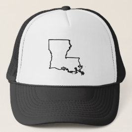 Louisiana-Staats-Fernlastfahrer-Hut Truckerkappe