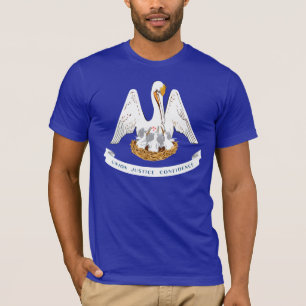 Louisiana-Staats-Flagge T-Shirt
