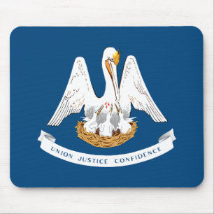Louisiana- Staatsflagge Mousepad