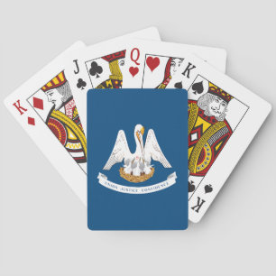 Louisiana- Staatsflagge Spielkarten