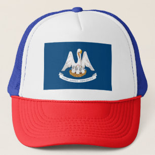 Louisiana Staatsflagge Truckerkappe