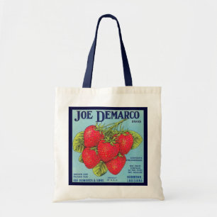 Louisiana Strawberry Crate Label - Bag Tragetasche