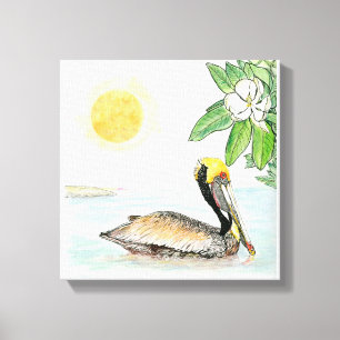 Louisiana Stretched Canvas Print Leinwanddruck