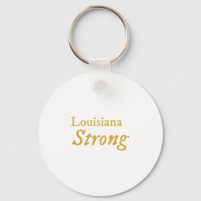 Louisiana Strong Schlüsselanhänger (Vorderseite)